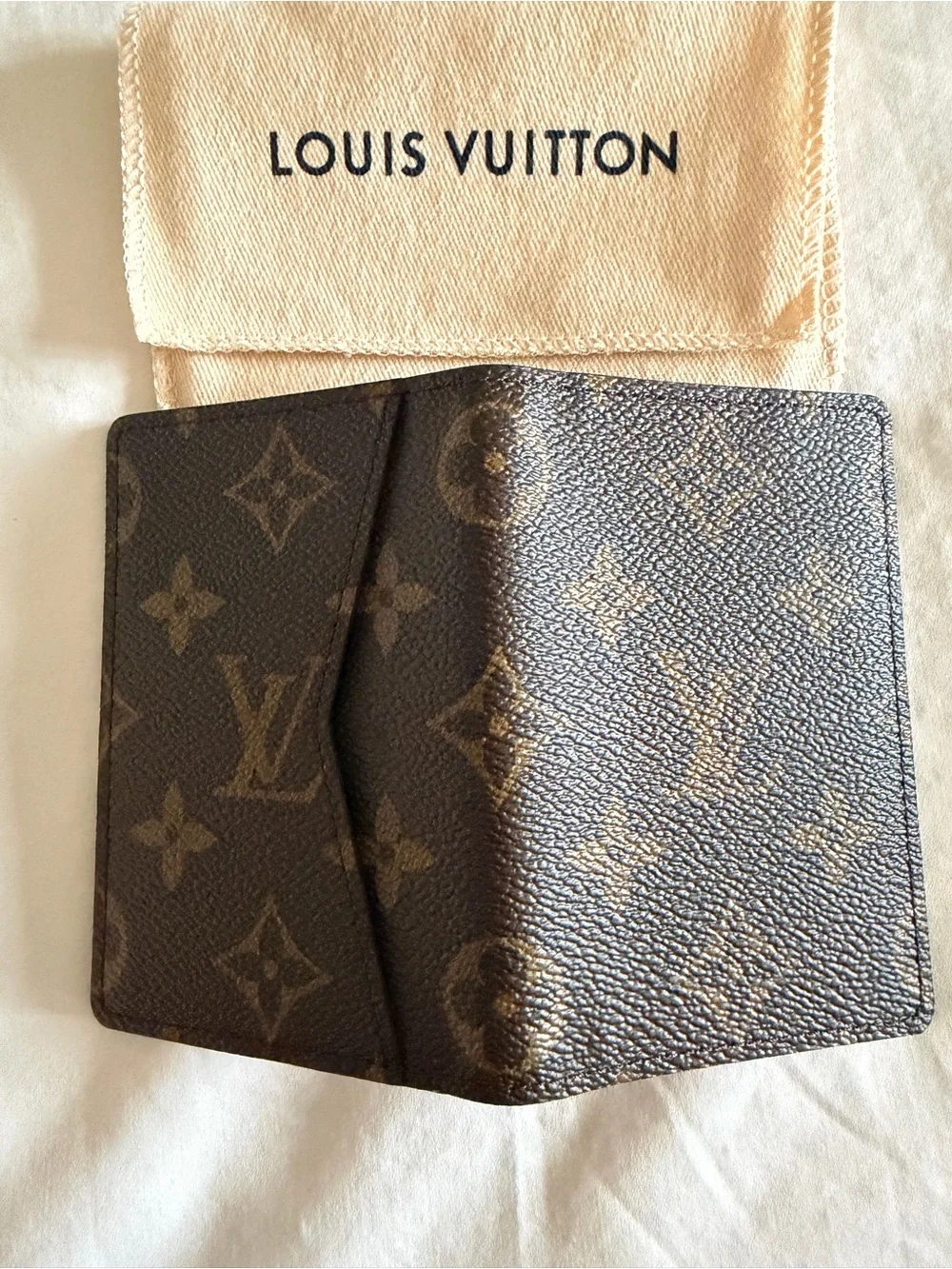 Louis Vuitton Monogram Card Holder Wallet  M60502 New Pocket Organizer